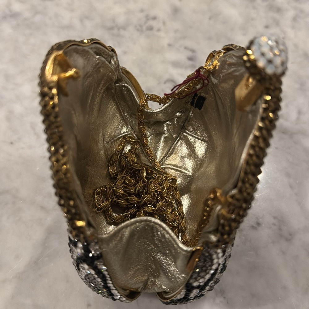 Jimmy Crystal New York Crystallized Python Patter… - image 8